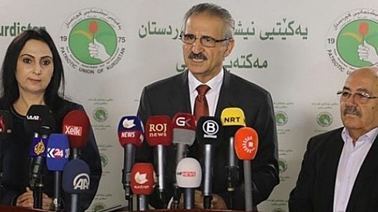 HDP COMMITTEE MEETS PKK FIGURES in KANDİL