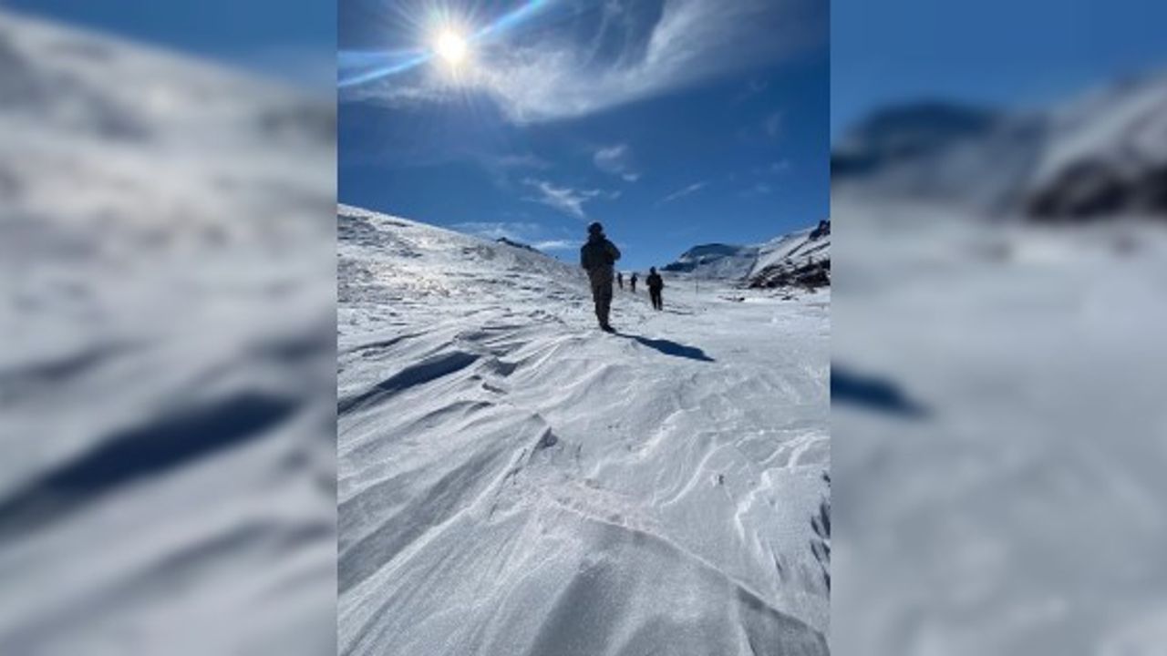 MEHMETÇİK “KARA KIŞ“ta GÖREV BAŞINDA