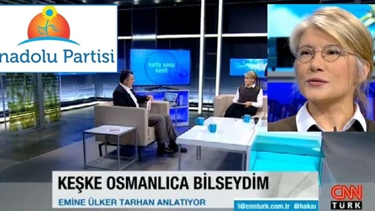 EMİNE ÜLKER TARHAN: 'İKİNCİ BİR TAYYİP ERDOĞAN'A İHTİYAÇ YOK'