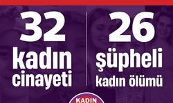 SON BİR AYDA 32 KADIN ÖLDÜRÜLDÜ