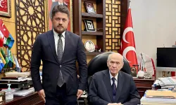 BAHÇELİ, ONİKİŞUBAT İLÇE BAŞKANI SATICI’YI AĞIRLADI