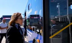 GAZİANTEP'TE TOPLU TAŞIMADA ELEKTRİKLİ OTOBÜS DÖNEMİ