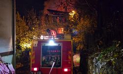 SAFRANBOLU’da 150 YILLIK TARİHİ KONAKTA YANGIN