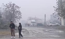 IĞDIR'DA SİS ETKİLİ OLUYOR. UÇAK SEFERLERL İPTAL EDİLDİ