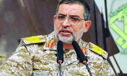 DEVRİM MUHAFIZLARI SÖZCÜSÜ NAİNİ'nin CENAZESİNE BİNLER KATILDI