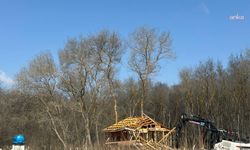 İSKİ, TERKOS HAVZASINDAKİ KAÇAK YAPILARI KALDIRDI