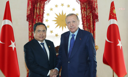 ERDOĞAN, VİETNAM MECLİS BAŞKANI MAN'ı KABUL ETTİ