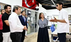 ANTALYA: "OĞUL AYTMATOV, BABA AYTMATOV'UN KÜTÜPHANESİNDE"