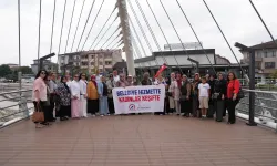 DÜZCE'DE "BELEDİYE HİZMETTE, KADINLAR KEŞİFTE"
