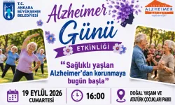 'SAĞLIKLI YAŞLAN, ALZHEİMER'DAN KORUNMAYA BUGÜN BAŞLA'