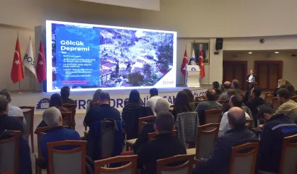 BURSA'da SANAYİCİLERE KRİTİK DEPREM UYARISI