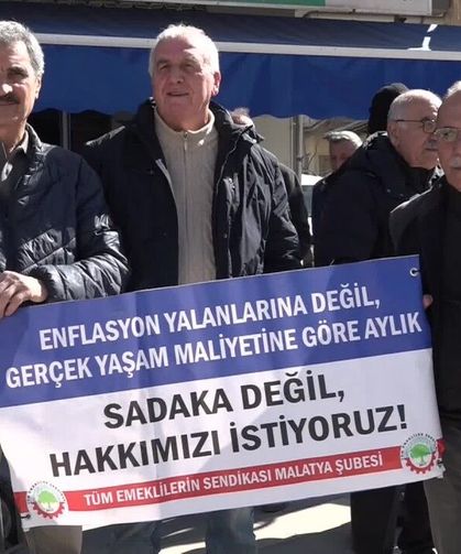“EMEKLİNİN YÜZÜ GÜLMEDEN BU ÜLKEYE BAYRAM GELMEZ”