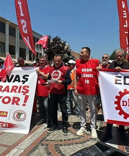 EDİRNE'de NATO PROTESTOSU