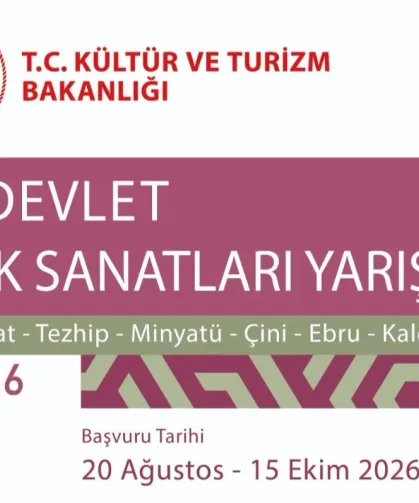 23. DEVLET TÜRK SANATLARI YARIŞMASI BAŞLIYOR