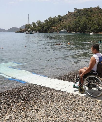 MUĞLA 8 İLÇESİNDE 23 PLAJLA "ENGELSİZ HİZMET" VERİYOR
