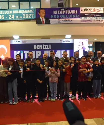 TÜYAP DENİZLİ KİTAP FUARI KAPILARINI AÇTI