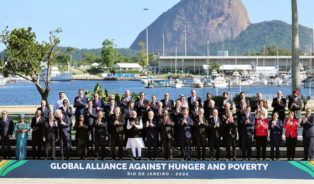 G20'de DENİZ MANZARALI 'AİLE FOTOĞRAFI'