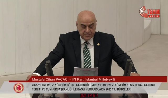 İYİ PARTİLİ PAÇACI: VATANDAŞIN KEMERİ DEĞİL, BOĞAZI SIKILDI