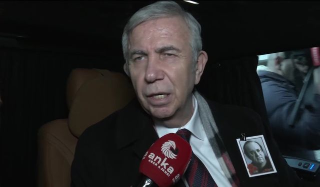 MANSUR YAVAŞ: "AĞAR DİNLENECEK. UMARIM GERÇEKLER BULUNUR"