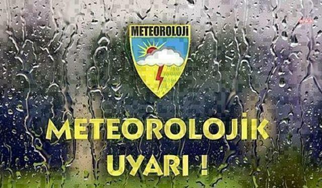 METEOROLİJİ UYARDI! KUVVETLİ YAĞIŞ GELİYOR!