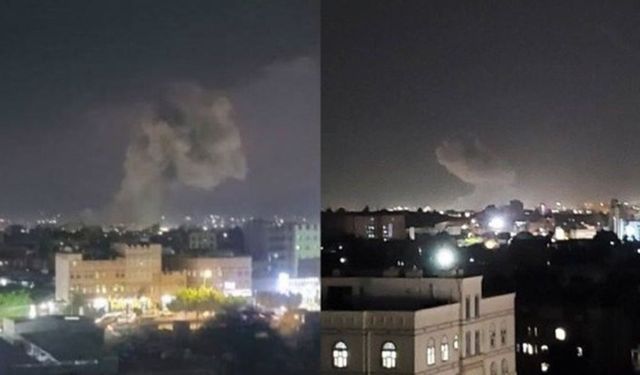 ABD ve İNGİLTERE YEMEN'i  VURDU