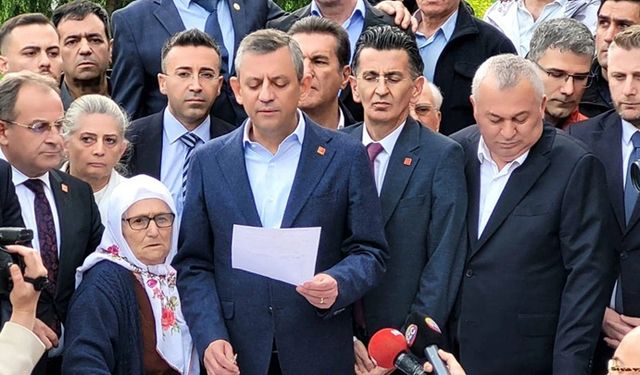 CHP LİDERİ ÖZGÜR ÖZEL, TRABZON'DA
