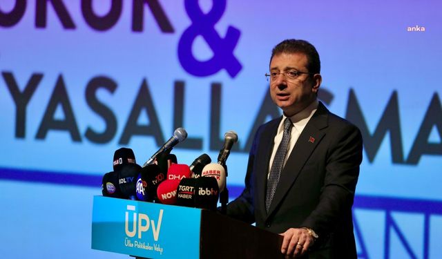 İMAMOĞLU: MİLLET UYANDI, TUZAKLARINIZDA BOĞULACAKSINIZ