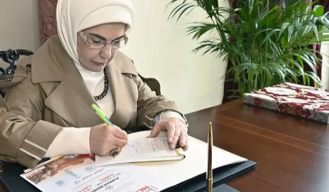 EMİNE ERDOĞAN’DAN TÜRK KIZILAY’A KURBAN BAĞIŞI