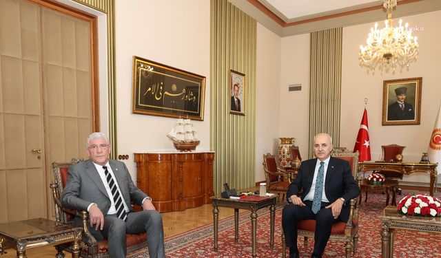 KURTULMUŞ İLE DERVİŞOĞLU GÖRÜŞMESİ TAMAMLANDI