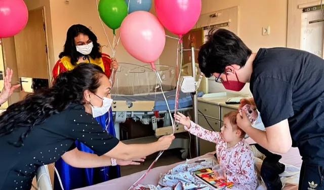 LÖSEMİLİ ÇOCUKLAR BAYRAM COŞKUSU YAŞADI