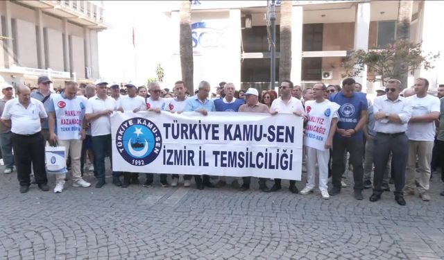 KAMU ÇALIŞANLARI HÜKÛMETİN ZAM TEKLİFİNE KARŞI İŞ BIRAKIYOR