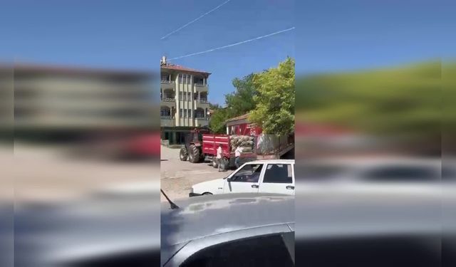 PATATESİNİ KÖY MEYDANINA DÖKEN ÇİFTÇİYE SORUŞTURMA