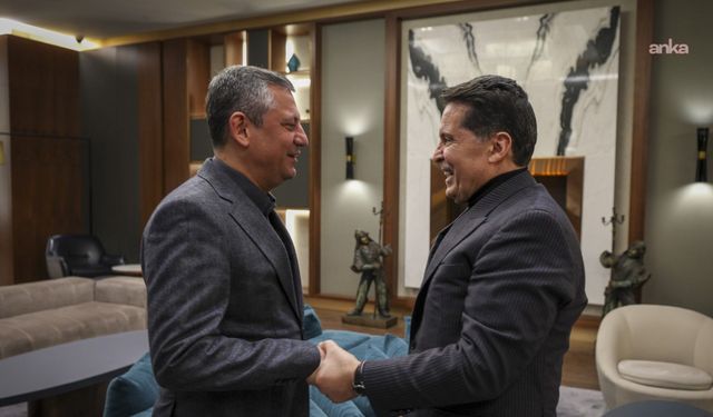 ÖZGÜR ÖZEL, AHMET ÖZER ile BİR ARAYA GELDİ