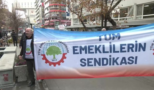 EMEKLİLER TEPKİLİ "TÜİK ELİYLE YOKSULLAŞIYORUZ"