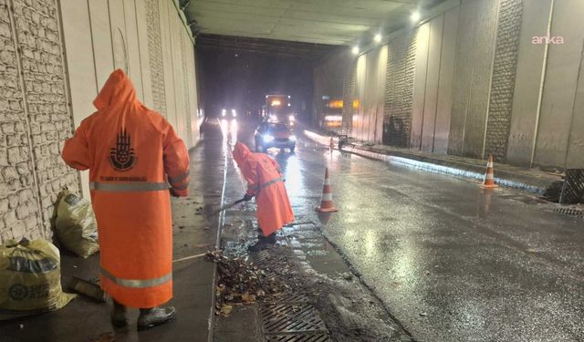 İSTANBUL'DA ŞİDDETLİ YAĞIŞ. AKOM KRİZ MASASI KURDU