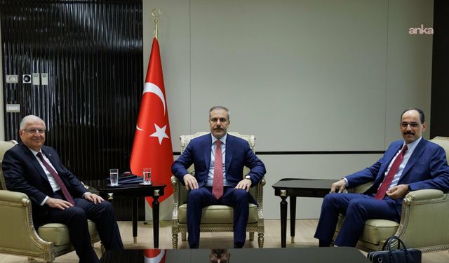 MİT BAŞKANI KALIN, BAKANLAR GÜLER VE FİDAN ŞAM'DA