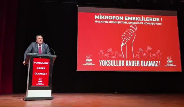 "HARÇLIK BİLE OLAMAYACAK PARAYI EMEKLİYE VERDİLER"