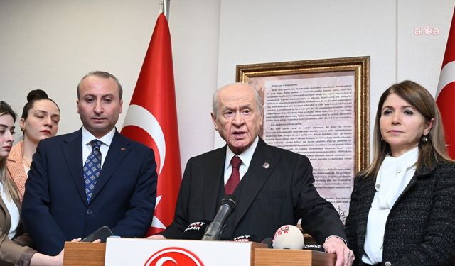 BAHÇELİ İZZET ULVİ YÖNTER'İN İSTİFASINI NASIL YORUMLADI?