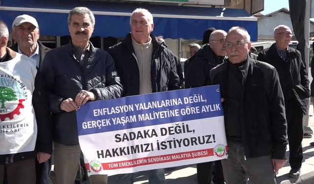 “EMEKLİNİN YÜZÜ GÜLMEDEN BU ÜLKEYE BAYRAM GELMEZ”