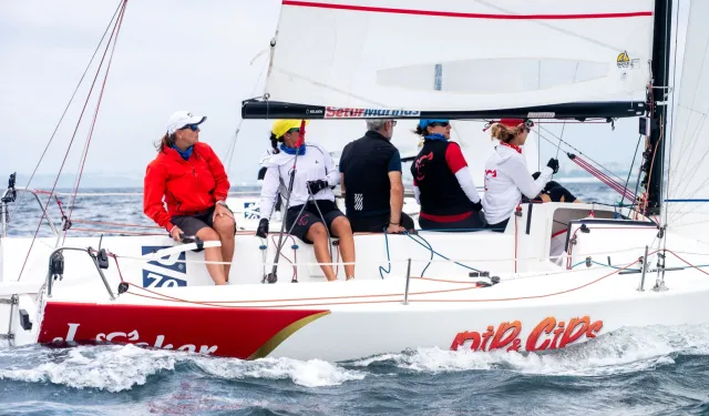 14. TAYK-EKER OLYMPOS REGATTA'DA J70 ETABI TAMAMLANDI