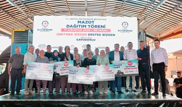 DENİZLİ BÜYÜKŞEHİR'DEN 10 BİN ÜRETİCİYE MAZOT DESTEĞİ