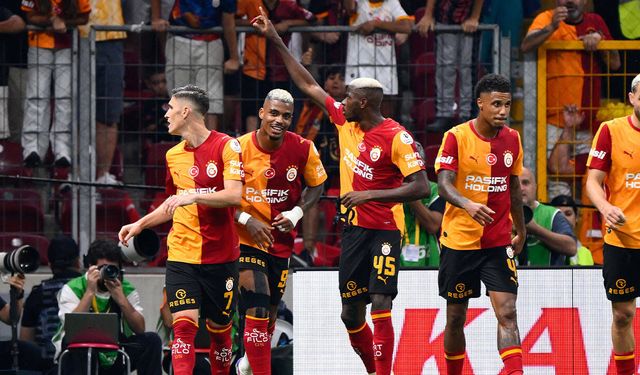 GALATASARAY, GÖZTEPE'Yİ 3-2 MAĞLUP ETTİ