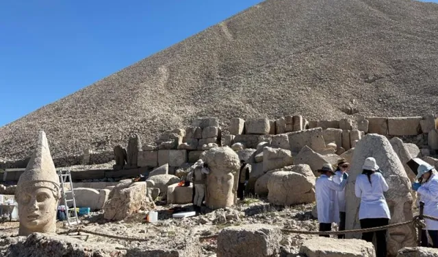 NEMRUT'UN DEV HEYKELLERİNE 5 YILLIK KORUMA KALKANI