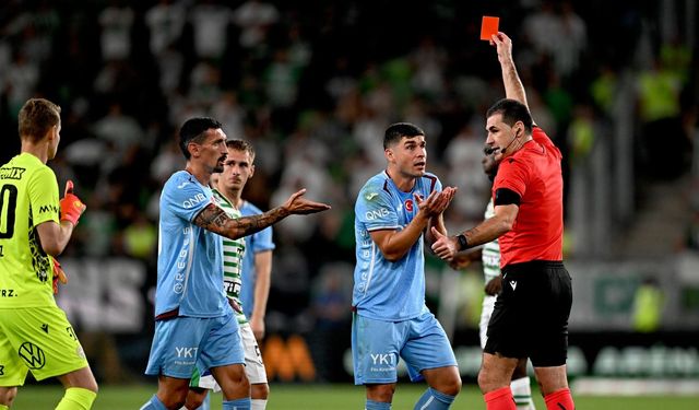 TRABZONSPOR MAALESEF AVRUPA LİGİNE VEDA ETTİ