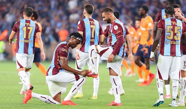 TRABZONSPOR BAŞAKŞEHİR'İ SALAH'LA 2-1 YENDİ
