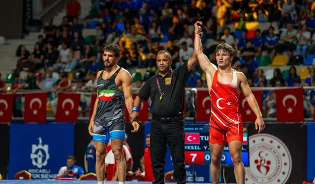 ULUSLARARASI GÜREŞ TURNUVASINA TÜRK SPORCU DAMGASI