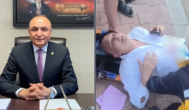 YENİ PARTİ MİLLETVEKİLİNE CHP İLÇE BAŞKANINDAN BIÇAKLI SALDIRI