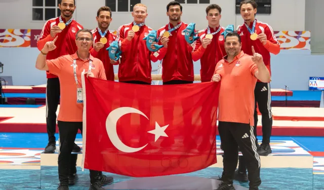 AKDENİZ OYUNLARINDA BİR ALTIN DA JİMNASTİKTEN