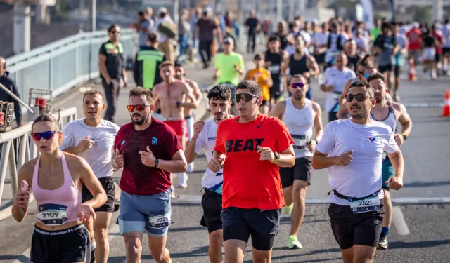 'BİR ADIM DAHA KOŞUSU' HALİÇ'İ HEYECANLANDIRDI