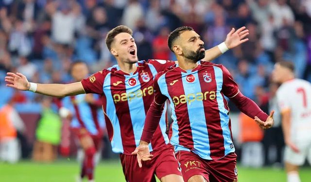 TRABZONSPOR GALATASARAY'I AĞIR YARALADI: 4-0